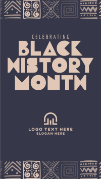 Black History Celebration Facebook Story Preview