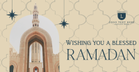 Greeting Ramadan Arch Facebook Ad Design