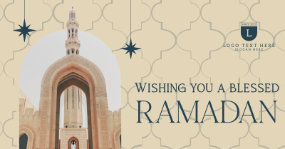 Greeting Ramadan Arch Facebook ad Image Preview