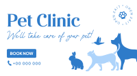 Bright Pet Clinic Facebook Event Cover Design