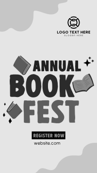 Annual Book Event Instagram Reel Design