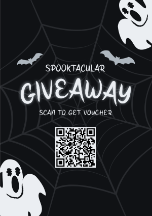 Spooktacular Giveaway Promo Flyer Image Preview