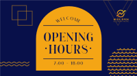 New Opening Hours Facebook Event Cover Image Preview