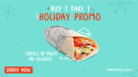 Shawarma Holiday Promo Facebook event cover Image Preview