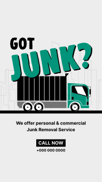 Got Junk? Facebook Story Design