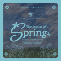 Spring Season Instagram Post Design