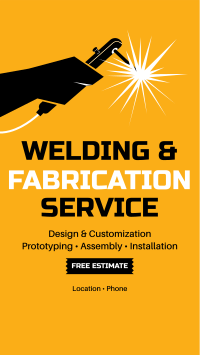 Fabrication Service Instagram story Image Preview