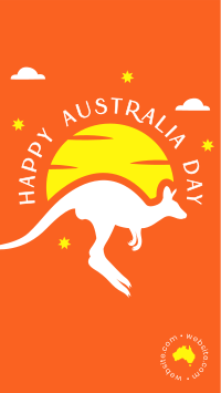 Australian Kangaroo Facebook story Image Preview