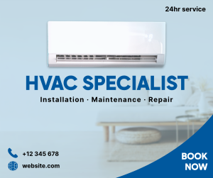 HVAC Specialist Facebook post Image Preview