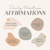 Affirmations To Yourself Instagram post Image Preview