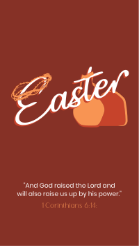 Easter Resurrection TikTok Video Design