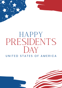 USA Presidents Day Flyer Design