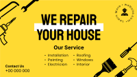 Your House Repair Facebook Event Cover Image Preview