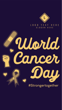Cancer Day Stickers Facebook Story Design