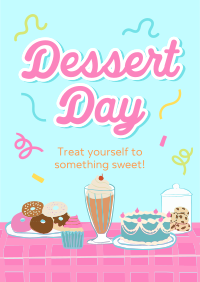 Dessert Picnic Buffet Flyer Image Preview