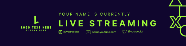 In Game Twitch Banner Design Image Preview
