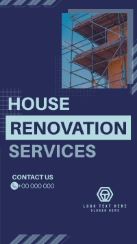 Generic Renovation Services Instagram Story Design