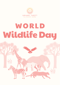 Wildlife Safari Flyer Design