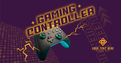 Sleek Gaming Controller Facebook ad Image Preview