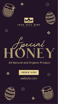 Honey Bee Delight Instagram Reel Design