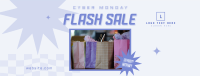 Cyber Flash Sale Facebook Cover Preview
