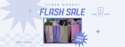 Cyber Flash Sale Facebook cover Image Preview