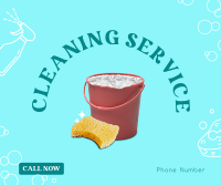 Professional Cleaning Facebook Post Design