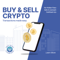 Buy & Sell Crypto Instagram post Image Preview