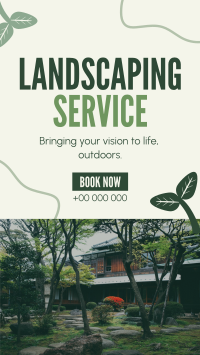 Organic Landscaping Service TikTok Video Preview