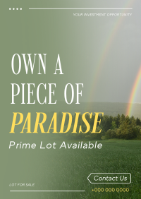 Prime Lot Paradise Poster Image Preview