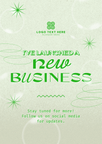 New Business Coming Soon Poster Design