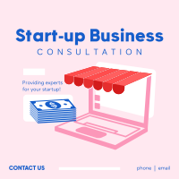 E-commerce Business Consultation Instagram Post Design