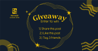 Abstract Giveaway Rules Facebook ad Image Preview