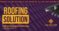 Roofing Solution Facebook Ad Design