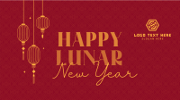 Chinese New Year Facebook Event Cover Design