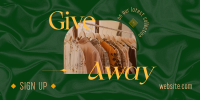 Elegant Fashion Giveaway Twitter post Image Preview