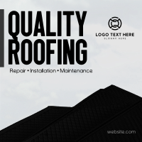 Quality Roofs Instagram post Image Preview