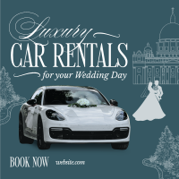 Luxury Wedding Car Rental Instagram post Image Preview