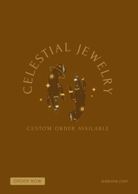 Customized Celestial Collection Poster Design