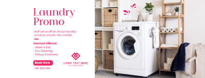 Affordable Laundry Facebook cover Image Preview