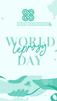 Happy Leprosy Day Instagram Story Design