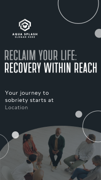 Peaceful Sobriety Support Group TikTok Video Image Preview