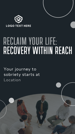 Peaceful Sobriety Support Group TikTok Video Image Preview