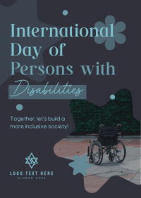 Inclusivity for the Disabled Flyer Design