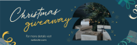Christmas Giveaway Twitter header (cover) Image Preview