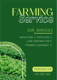 Farmland Exclusive Service Flyer Image Preview