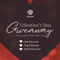 Valentine's Giveaway Instagram post Image Preview