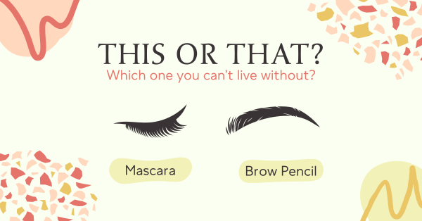 Beauty Products Poll Facebook Ad Design Image Preview