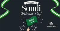 Raise Saudi Flag Facebook ad Image Preview