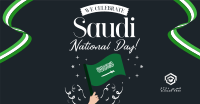 Raise Saudi Flag Facebook Ad Image Preview